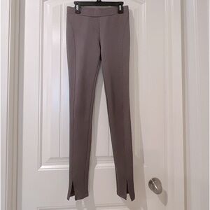 NWOT Evleo Los Angeles Slit Animal Print Stretch Pull-On Leggings On Pants Sz S